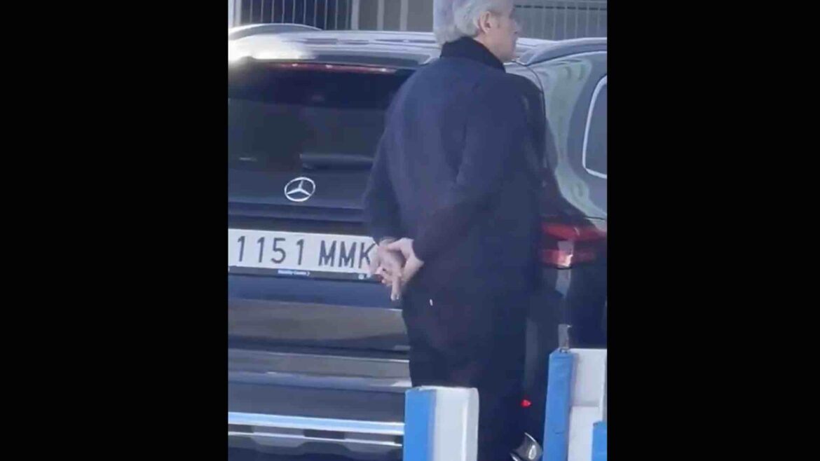 Alberto Fernández se mueve en Madrid con una camioneta de 60 mil euros pero sería alquilada