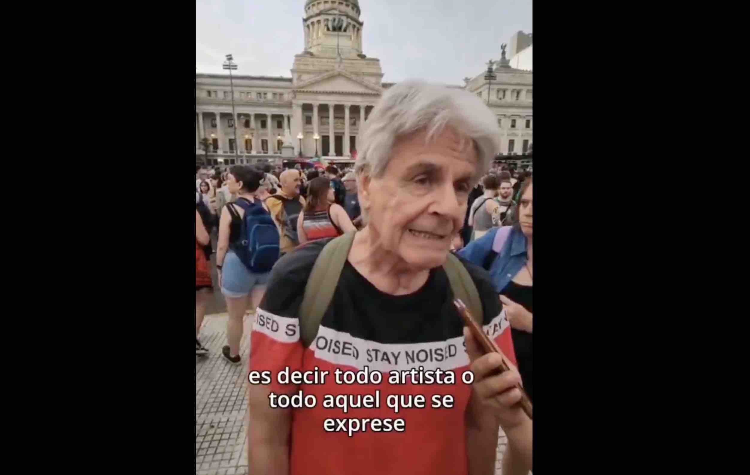 Rizzo se sumó al cacerolazo en el Congreso