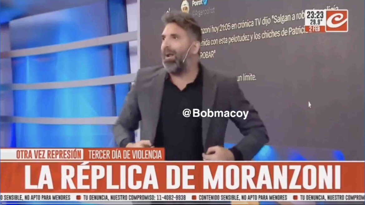 Escandalosa salida de Diego Moranzoni de Crónica TV