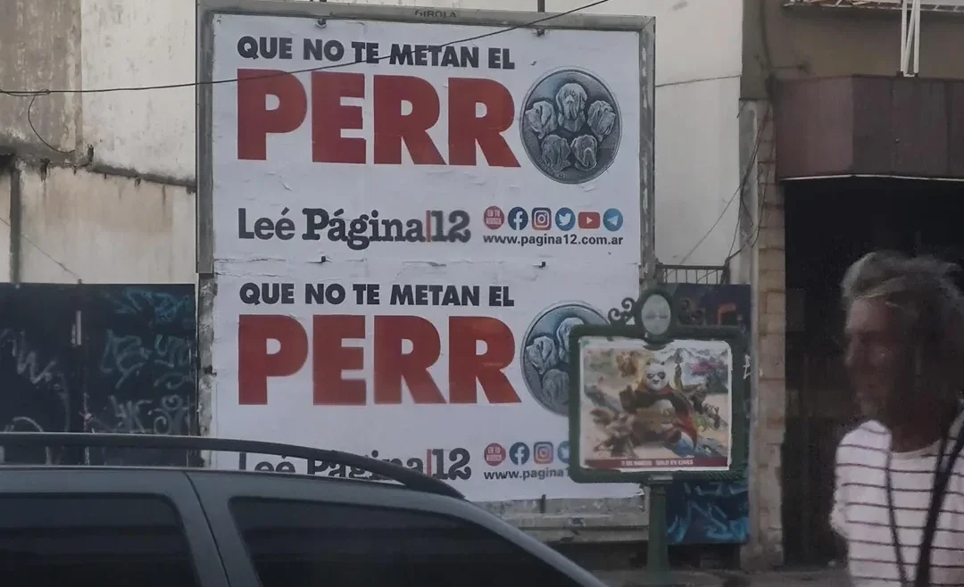 Página 12 y una publicidad con doble sentido