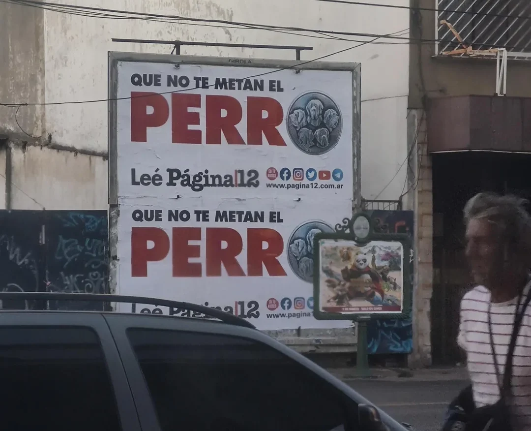 Página 12 y una publicidad con doble sentido