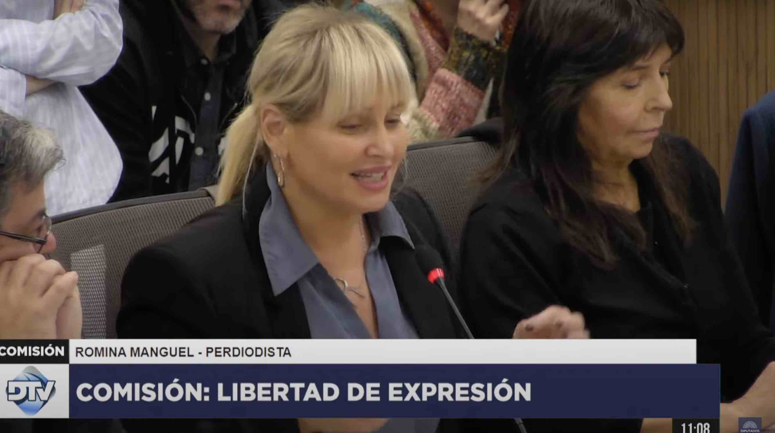 La comisión de libertad de expresión se transformó en un ring