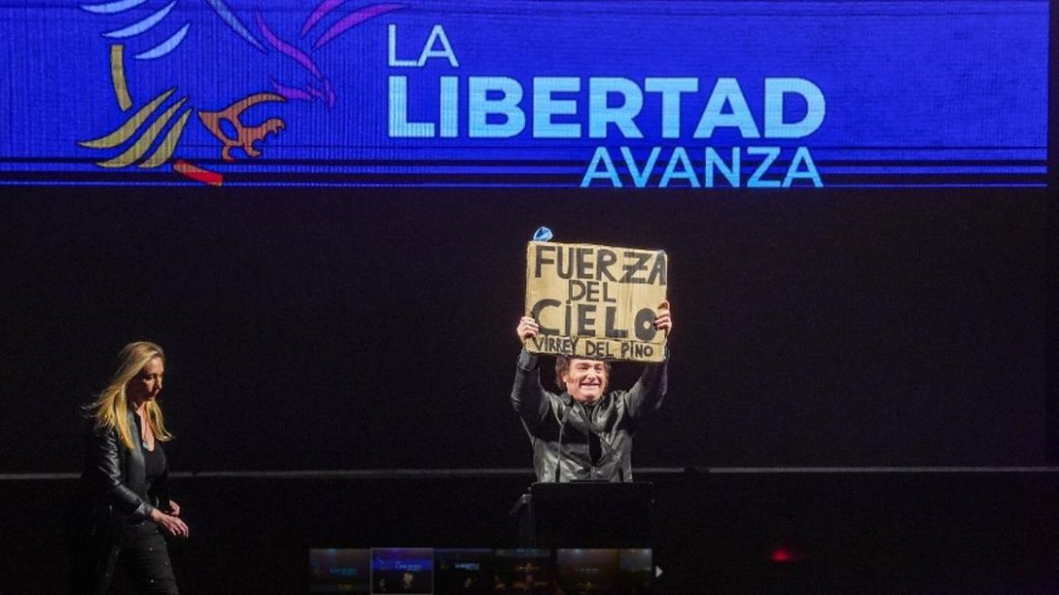 El manifestante que estaba cerca y fue a lo de Milei