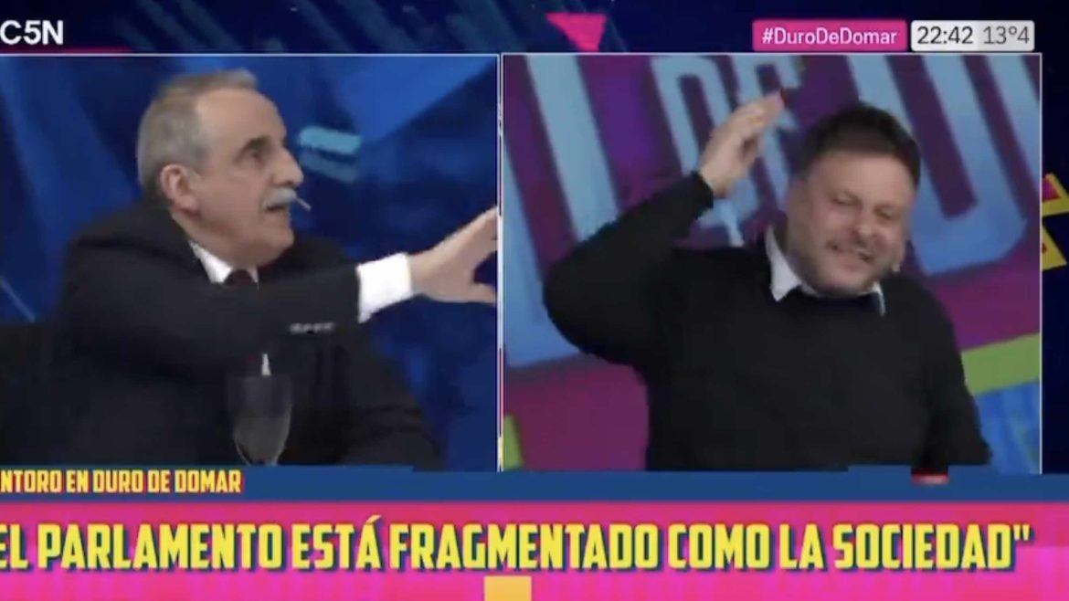 Moreno y Santoro, se sacaron chispas en C5N