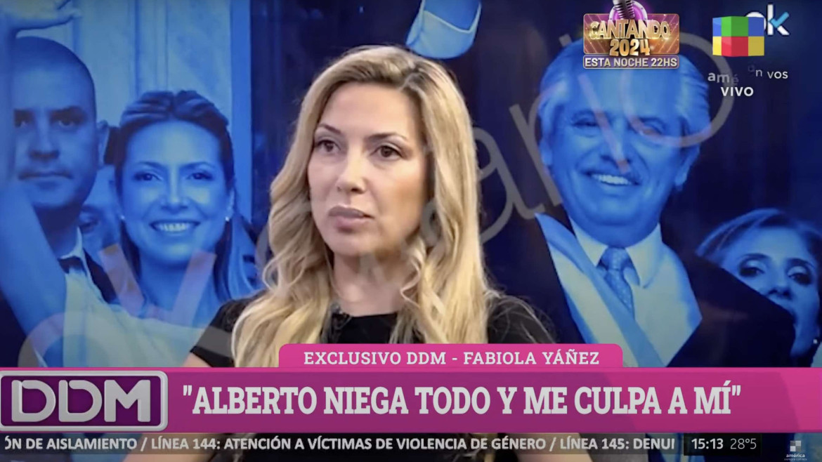 Fabiola reapareció en España y habló de los videos de Tamara Pettinato