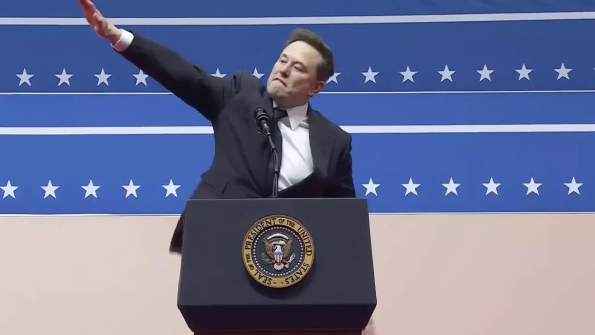 El saludo nazi de Elon Musk