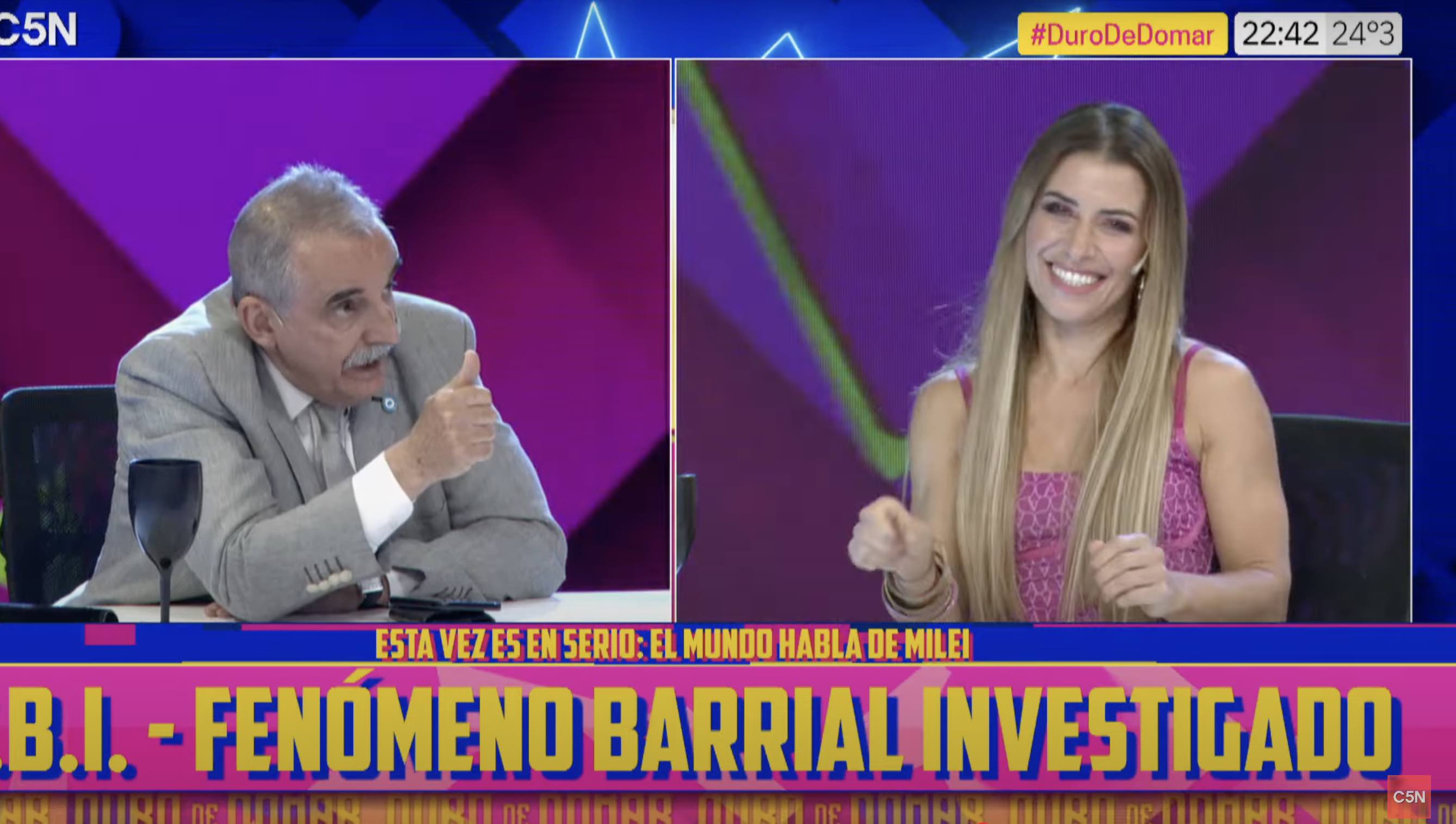 Moreno hizo otro show y casi lo velan en C5N