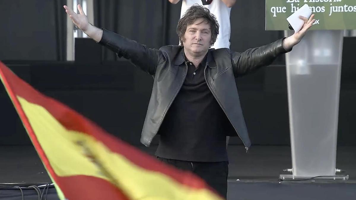 Milei se volcó a favor de Francella y sus dichos sobre el cine nacional