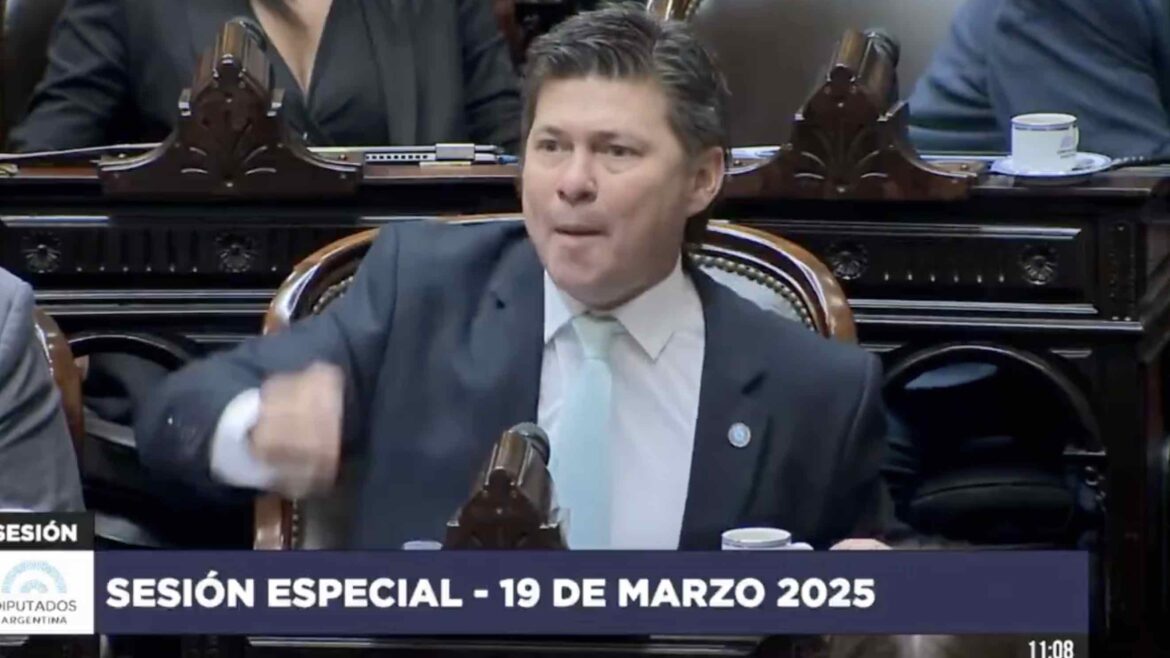 Show en el Congreso: "¿Querés que te dé un pico Zago?"