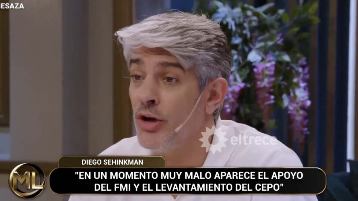 Echarri se cruzó con un periodista por el acuerdo con el FMI
