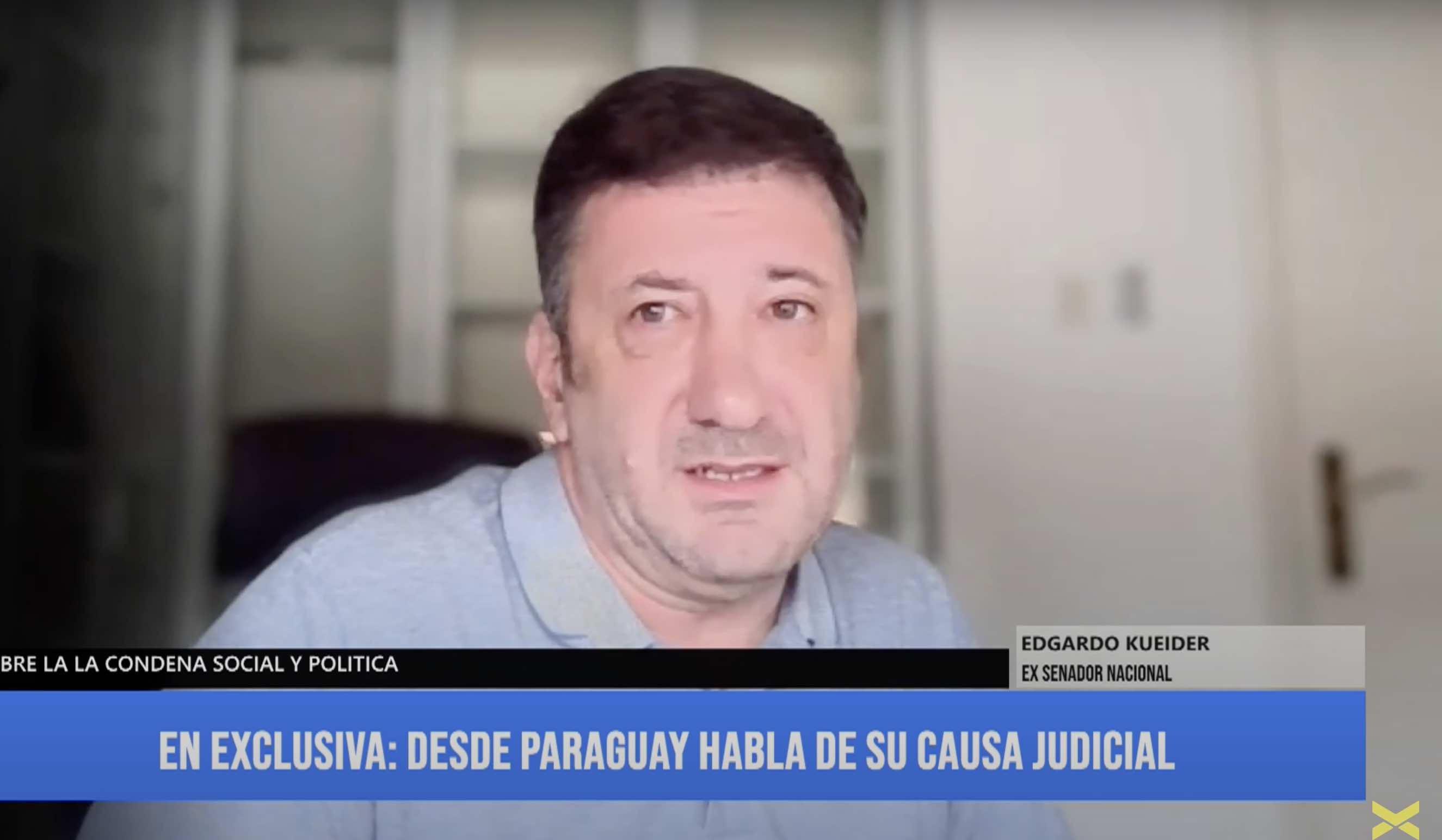 Kueider volvió a hablar pero se hizo el distraído sobre el dinero: "Ya estoy condenado"