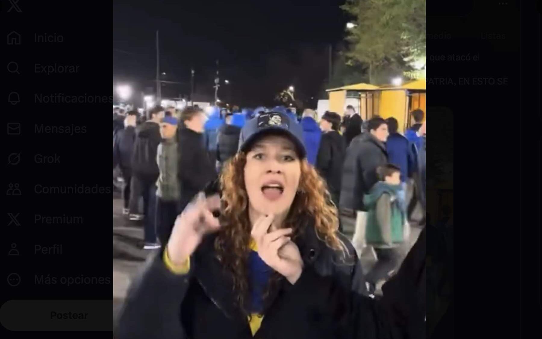 Video viral: la mujer que defendió a Riquelme es la hija un político K