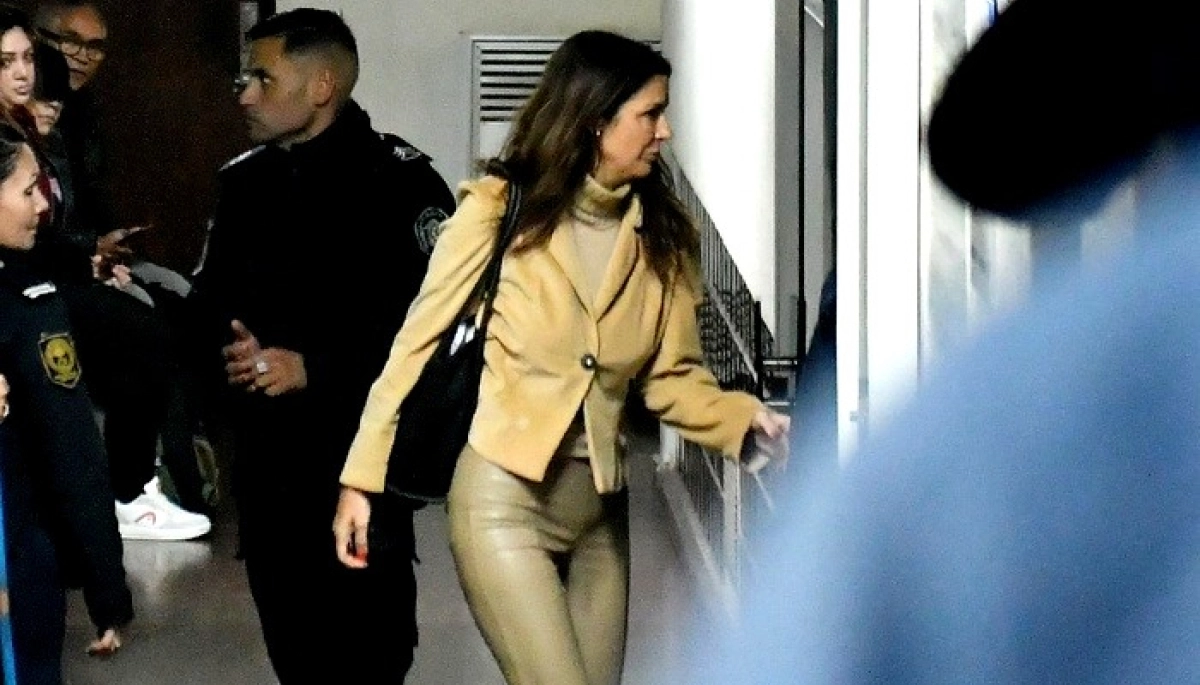 La jueza Makintach chocó por esquivar a un cronista