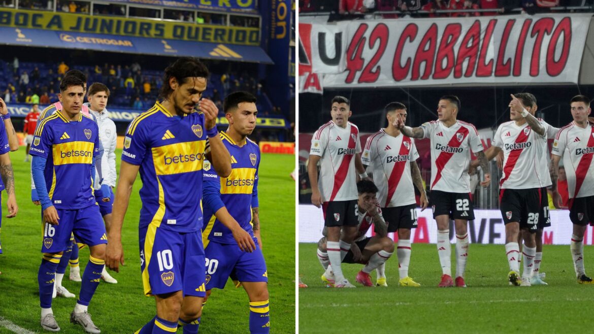 ¿Quién gana el Martín Fierro del "papelón": Boca o River?