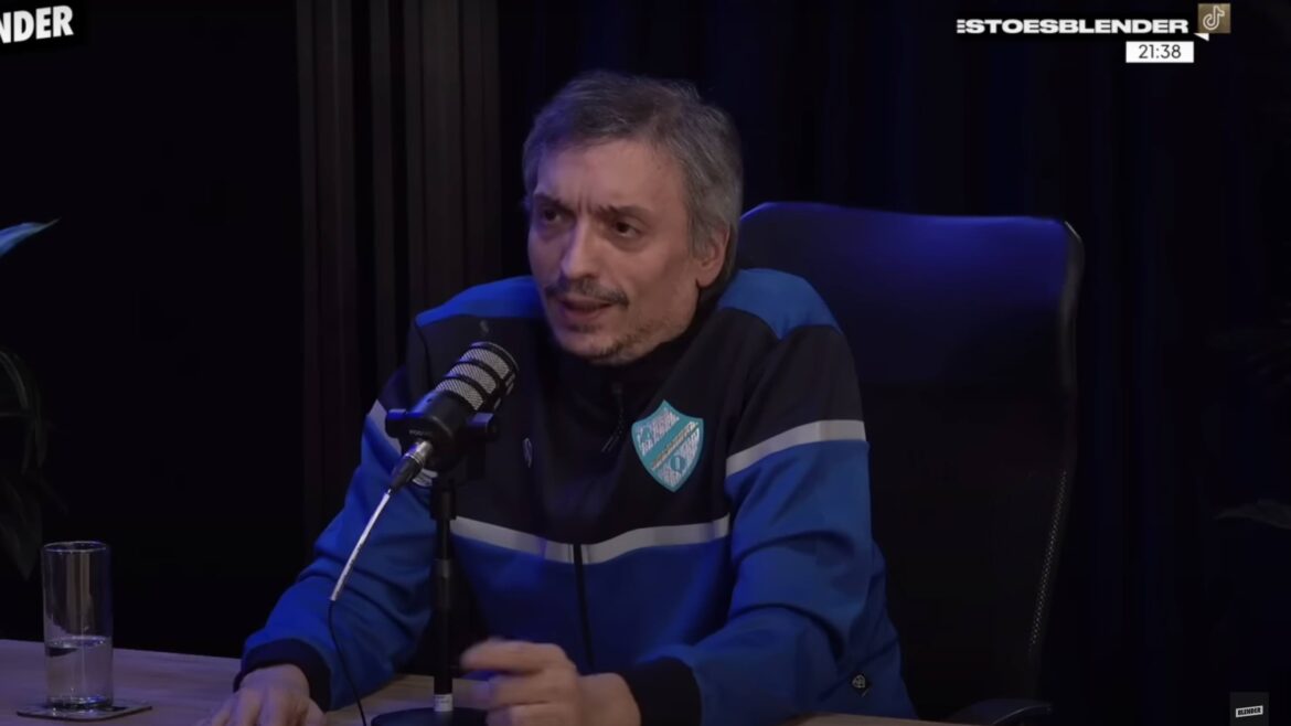 Feinmann contó el vínculo de Máximo Kirchner con un club de Quilmes y sus barras