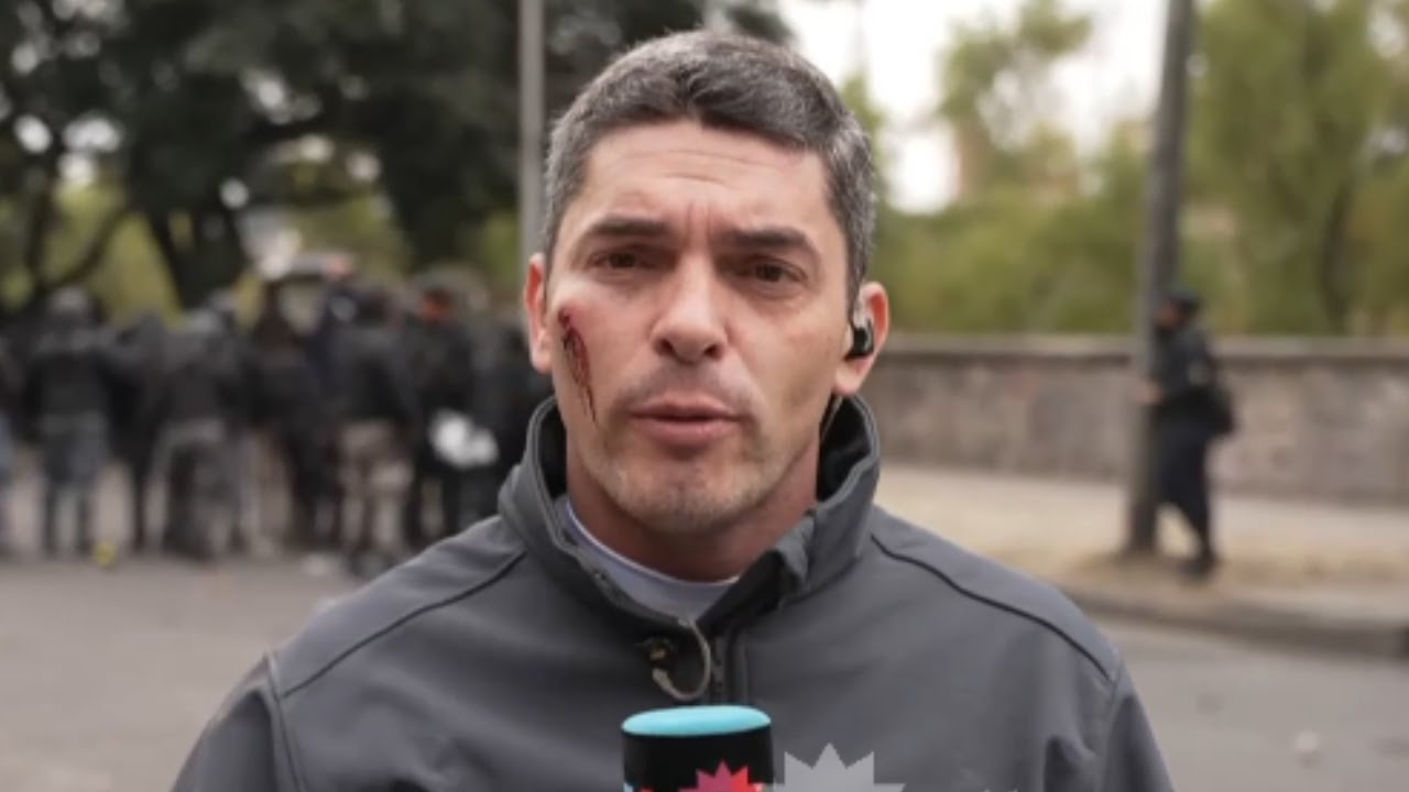 La emoción de un cronista de TN por la protesta de los fondos al sector de discapacidad