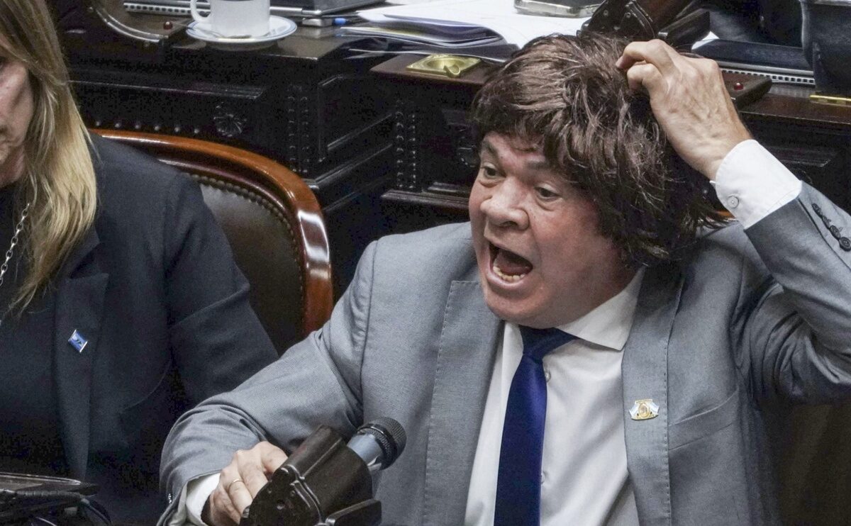 ¿Quién es el diputado que se puso una peluca y acumula papelones?