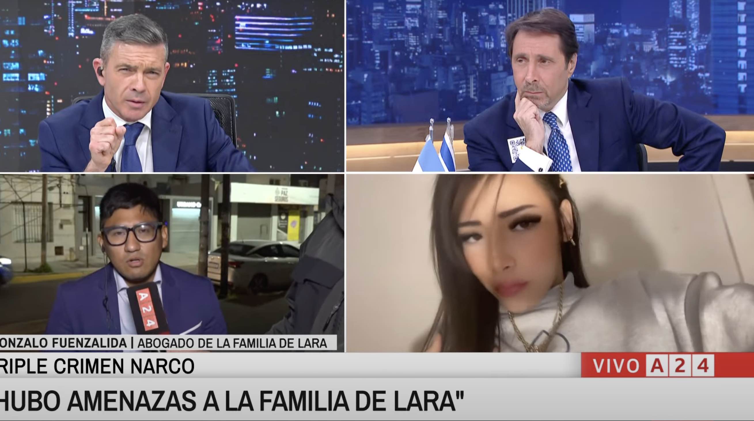 Insólito: el abogado de una de las chicas admitió en TV que defiende a narcos
