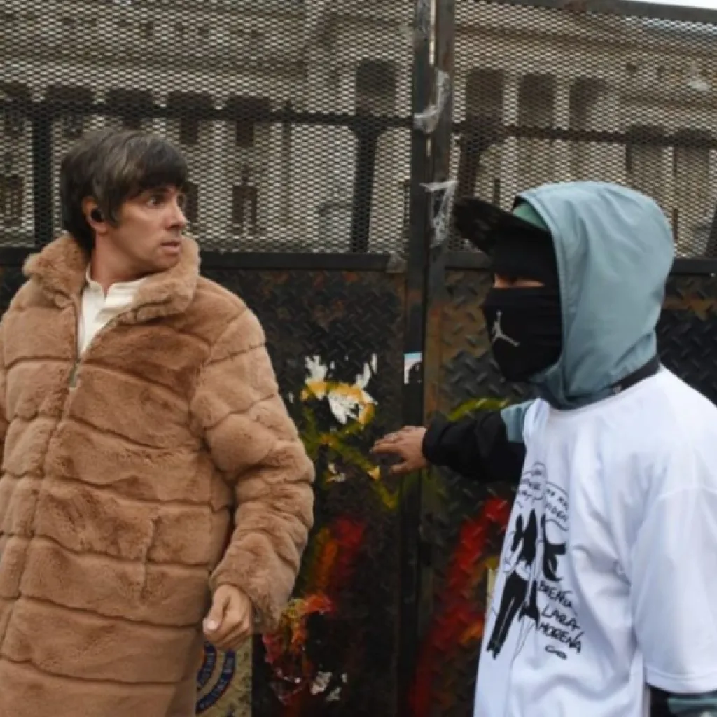 Robertito se cruzó con Nancy Pazos, quien lo trató de "gorila" tras la agresión