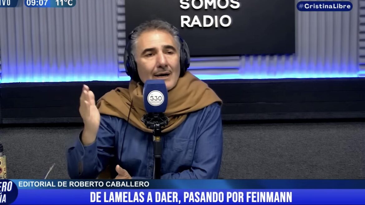 Un periodista K se enfureció con Daer por los dichos sobre Cristina