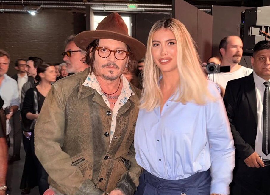 Wanda consiguió la foto con Depp