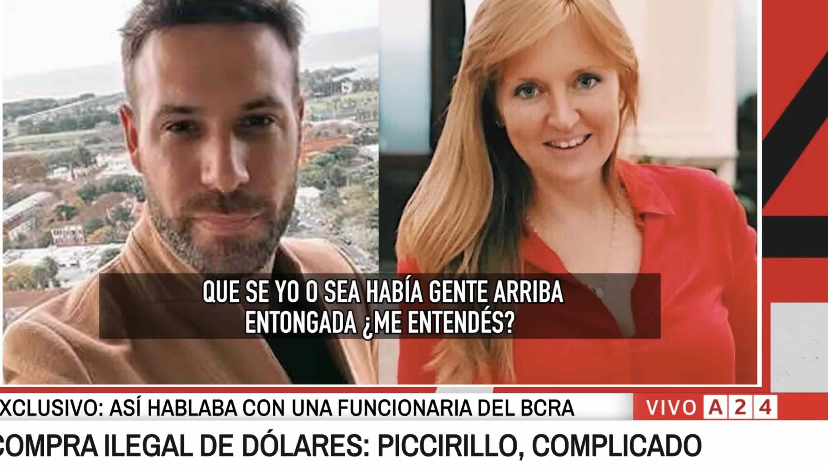 Piccirillo grabó a una funcionaria del BCRA, que habló de "funcionarios entongados"