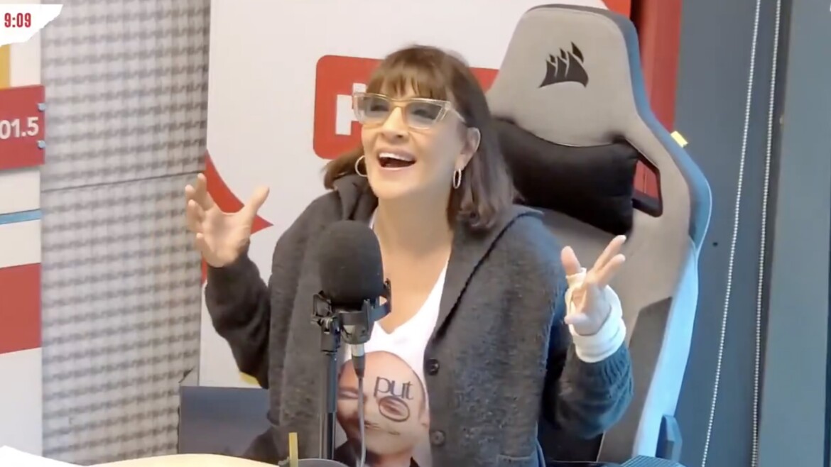 La reacción de "La Negra" Vernaci cuando se enteró que termina su programa de radio