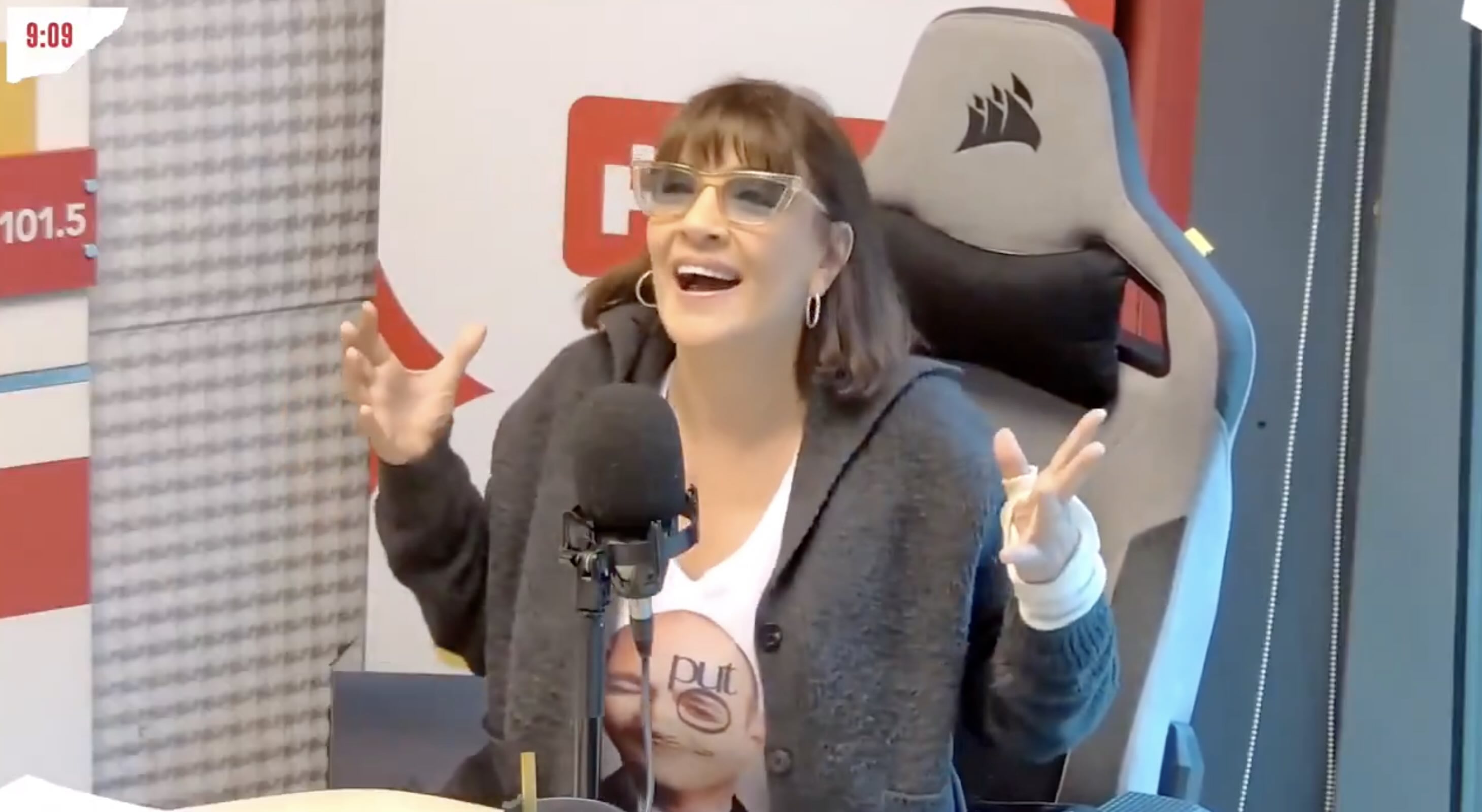 La negra Vernaci hizo su último programa de radio con ácida ironía contra Milei
