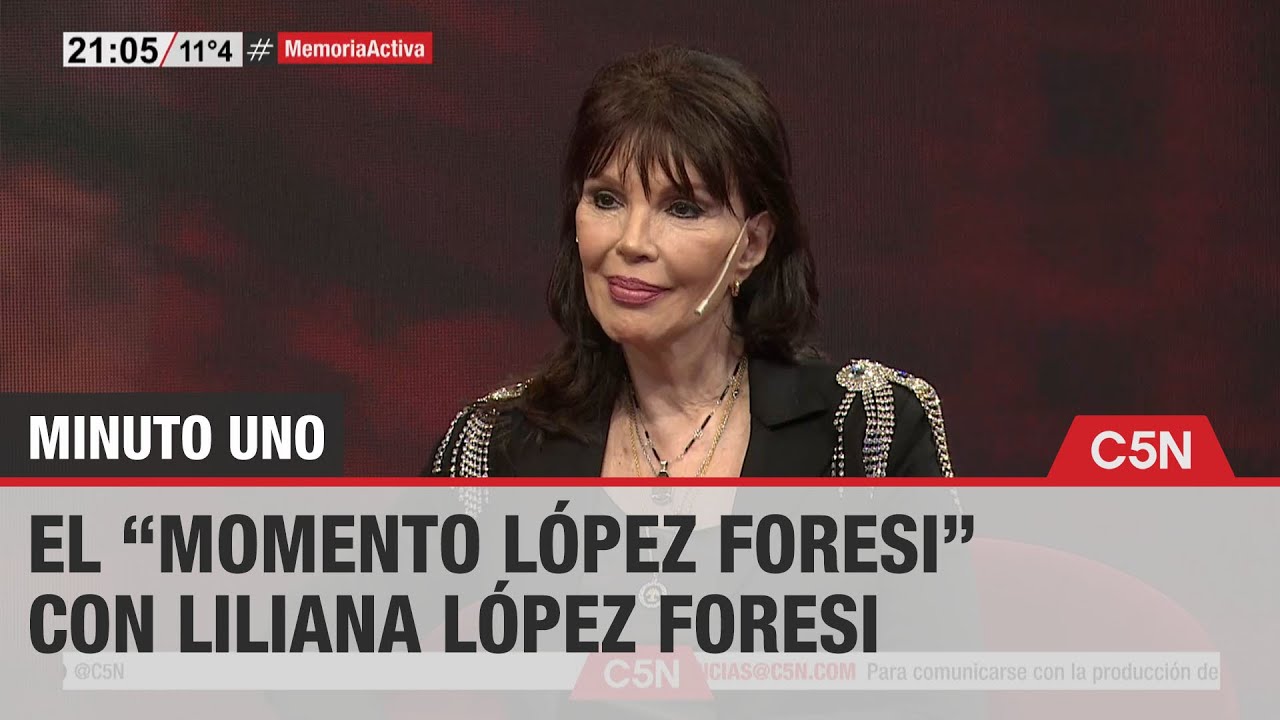 Liliana López Foresi se quedó sin arena en el reloj