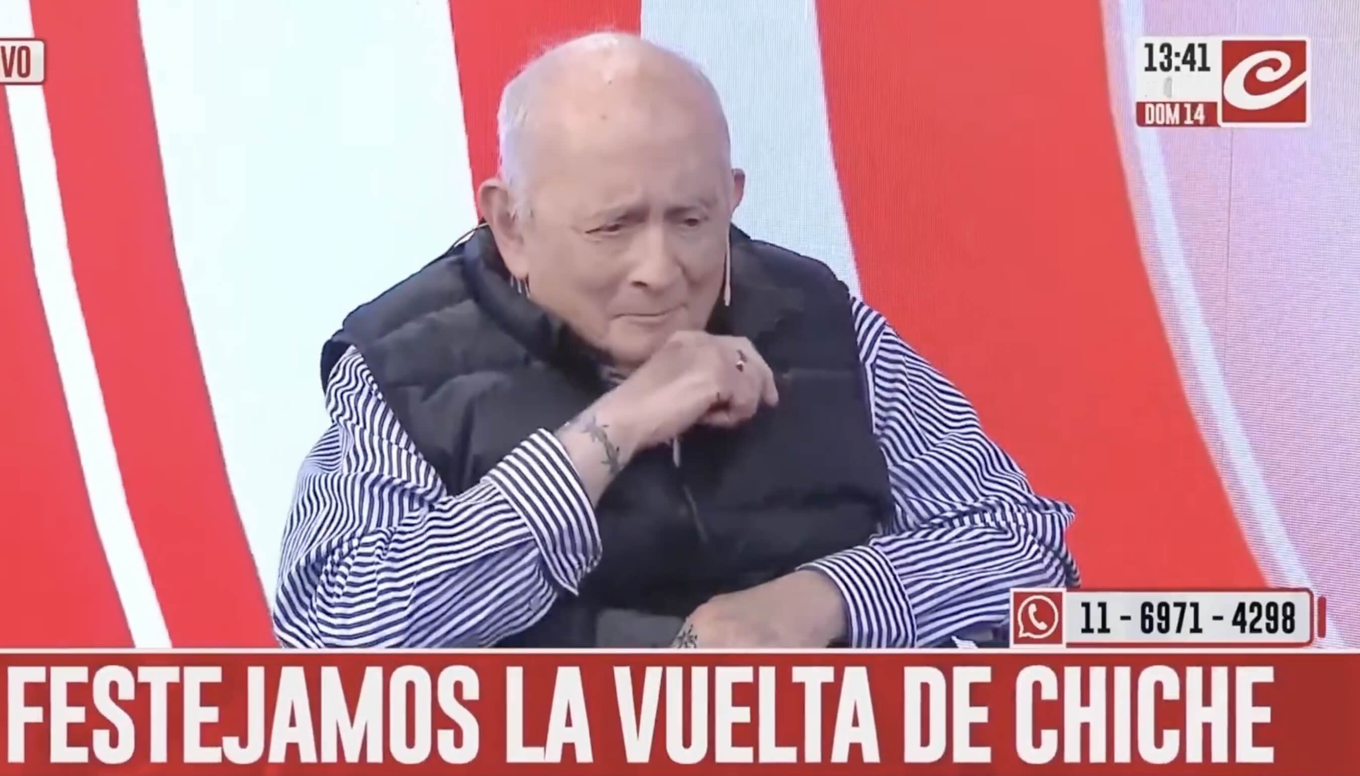 Chiche volvió y promete seguir hasta el final como Mirtha