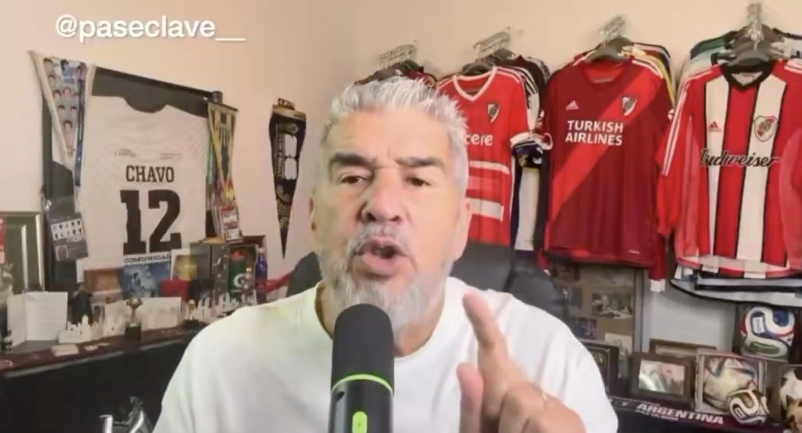 El Chavo Fucks se la agarró con Schargrodsky por la crisis en River