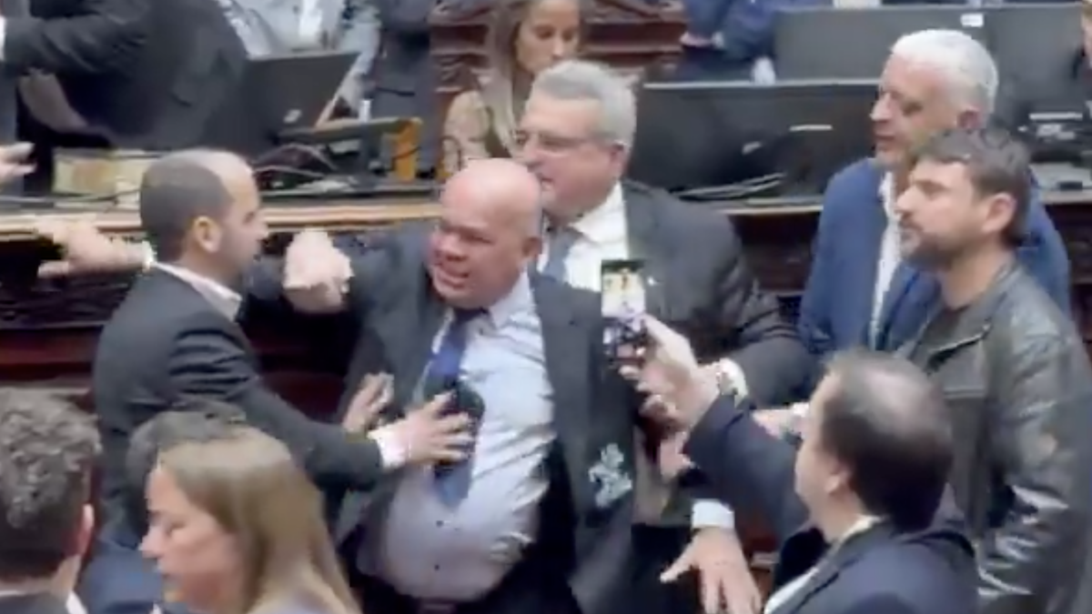 "Agarrame que lo mato": otro papelón del diputado Leiva en el Congreso