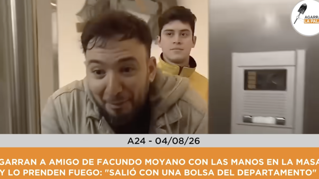 Quién es el hombre que "limpió" el departamento a Facundo Moyano antes del allanamiento
