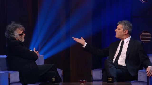 Fito contó su última zona oscura pero puso brillante sobre el mic, en la TV