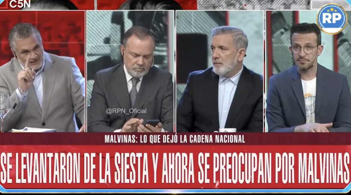 Duggan festejó los anuncios de Milei sobre Malvinas y se cruzó con todos en C5N