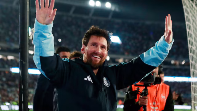 Si uno pudiera detener el tiempo, en los momentos felices , Messi estaría seguro en uno de ellos